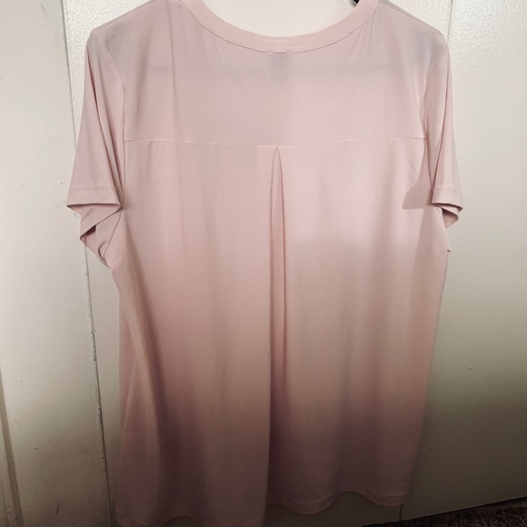 Pink half-zipper blouse - Picture 4 of 4